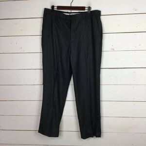 New Perry Ellis Dress Pants Travel Luxe Non Iron Classic Charcoal Men's 36X30